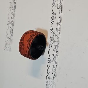 Tailgating Stampin Round 1" wide wheel stamp